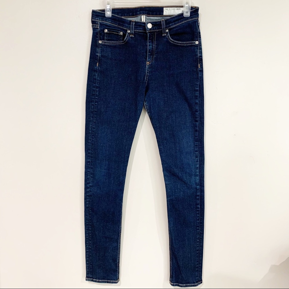 Rag & Bone High Rise Skinny Jeans